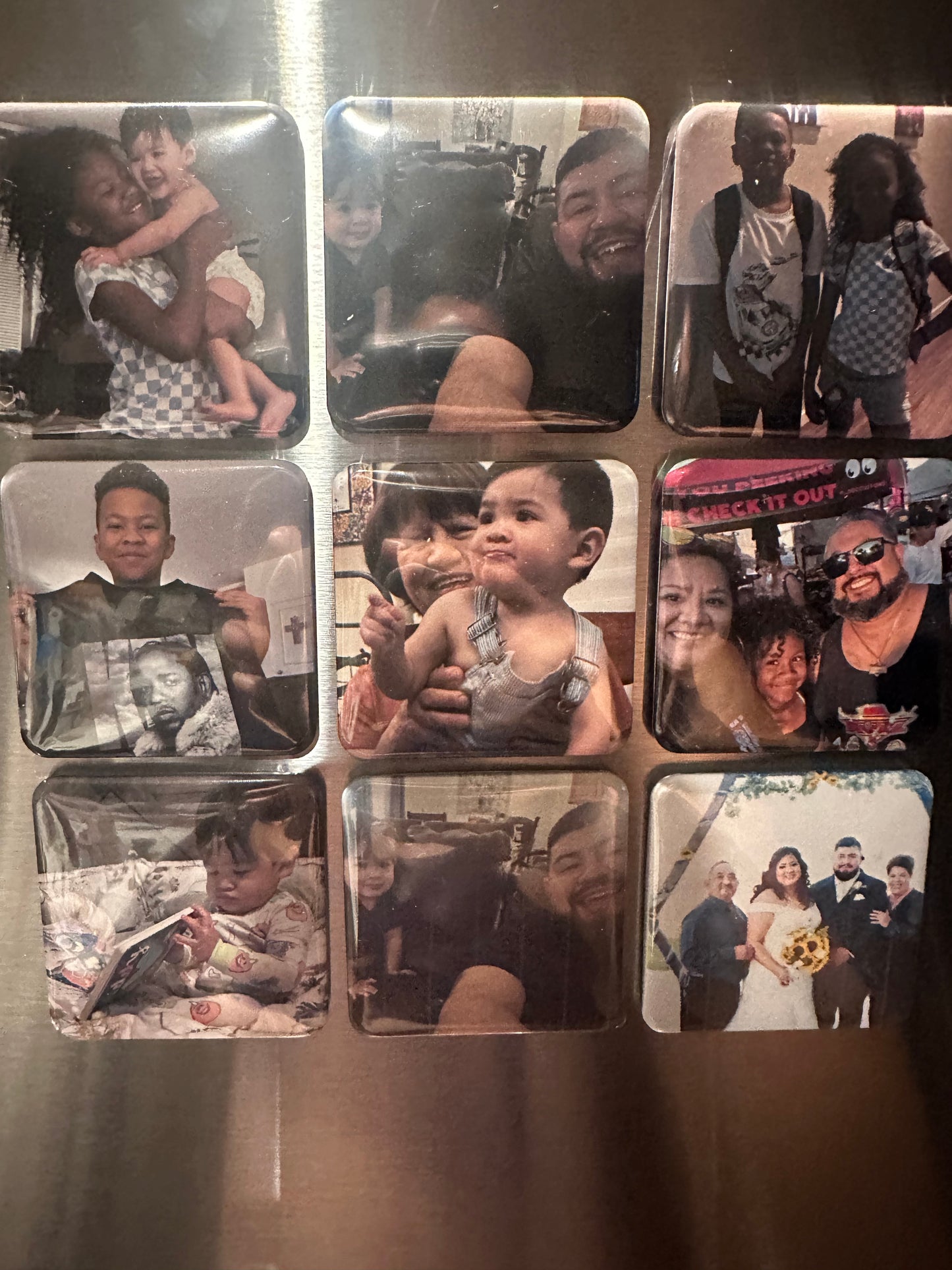 Photo Magnets - Set of 9