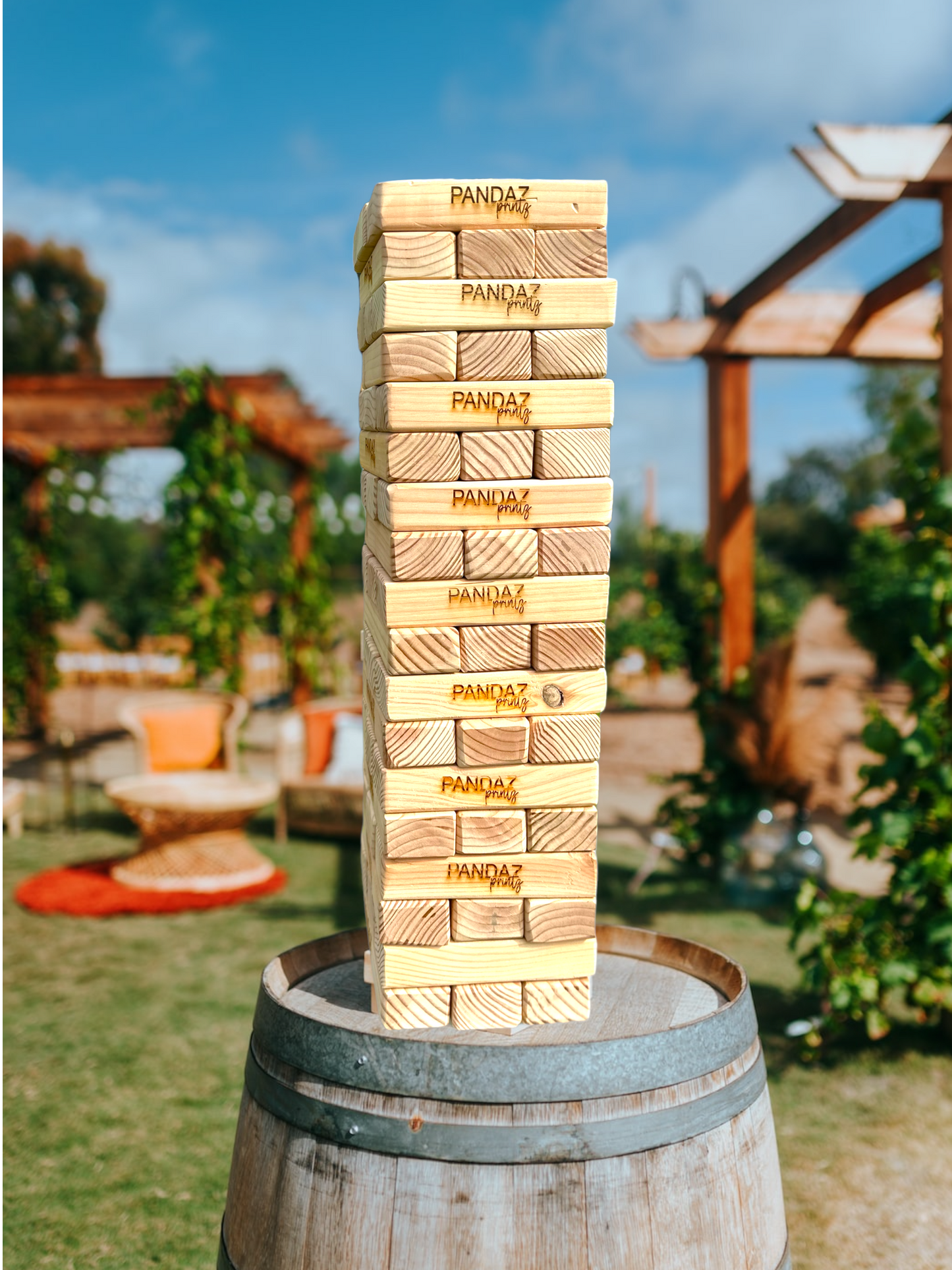 Giant Yard “Stacking Block Game”
