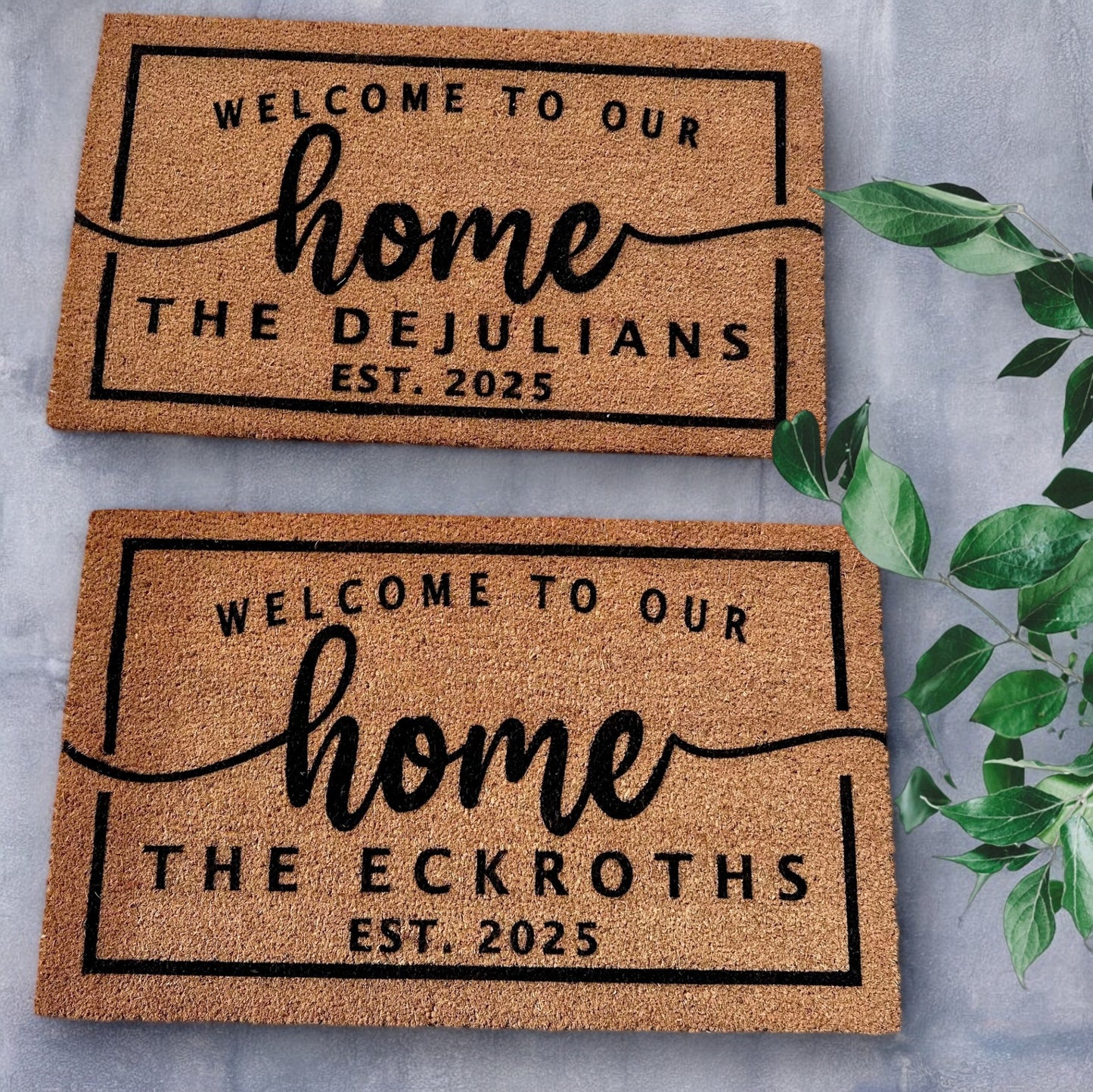 Custom Doormat - Coir 18” x 30” C
