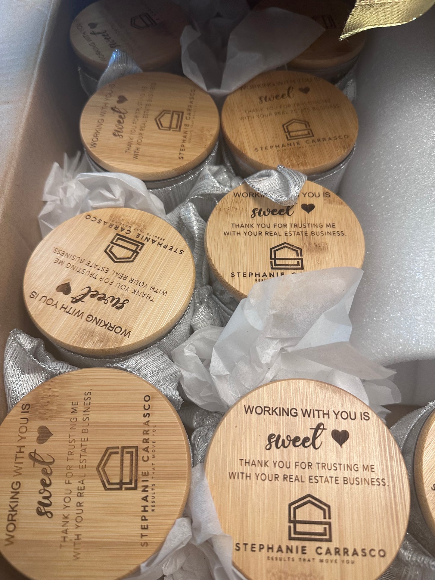 Custom Engraved Candy Jar