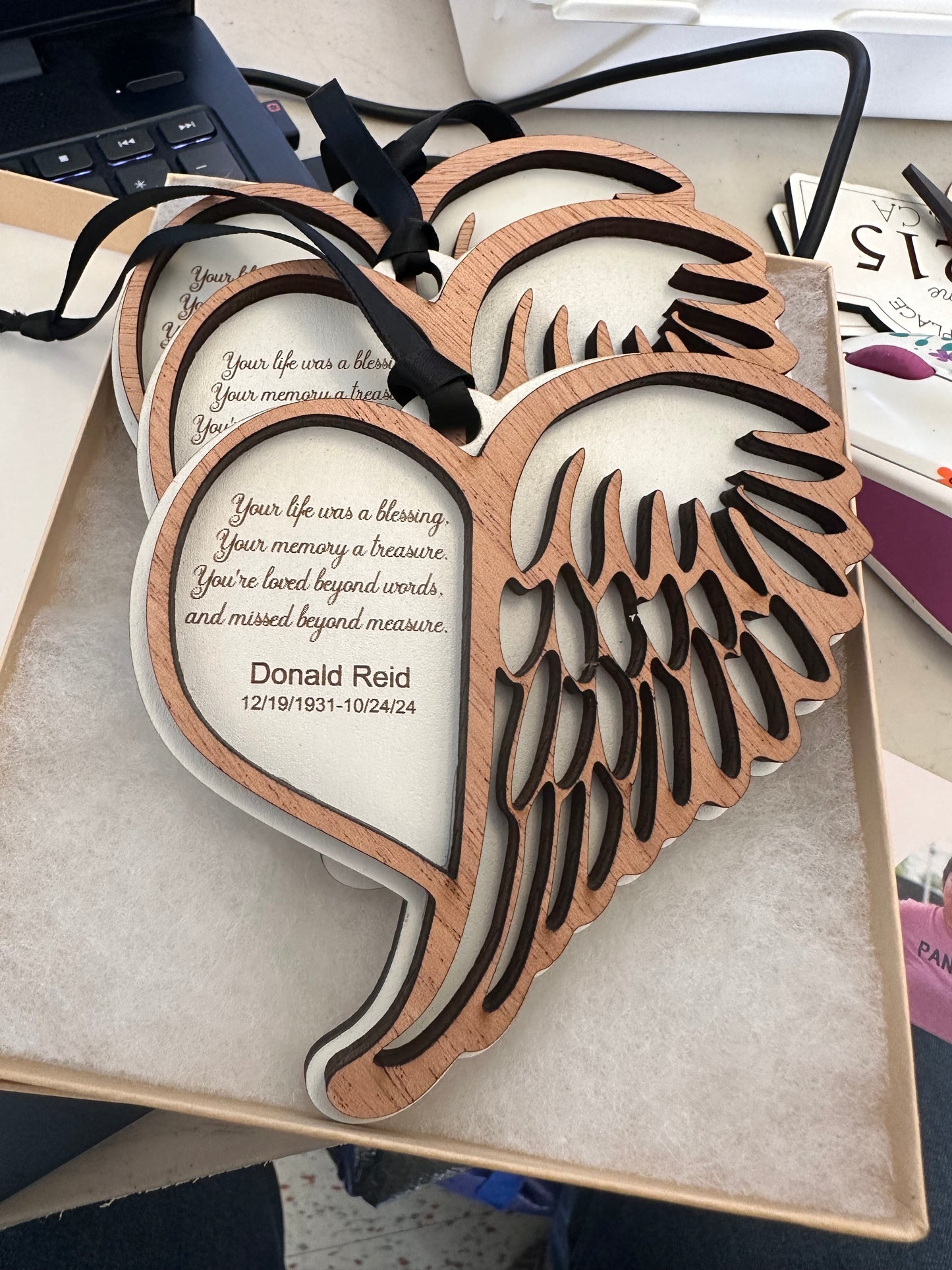 Memorial Angel Ornament