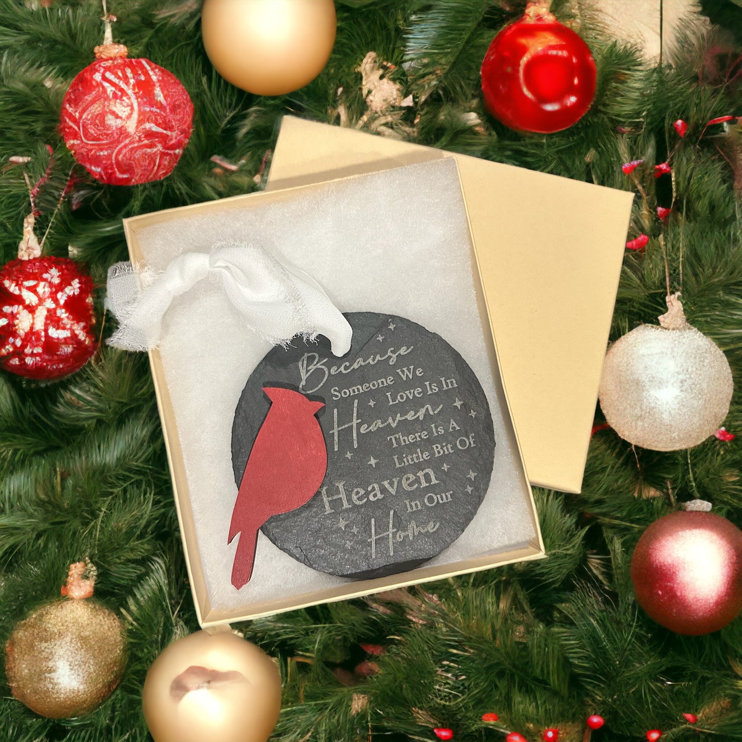 Cardinal Memorial Ornament