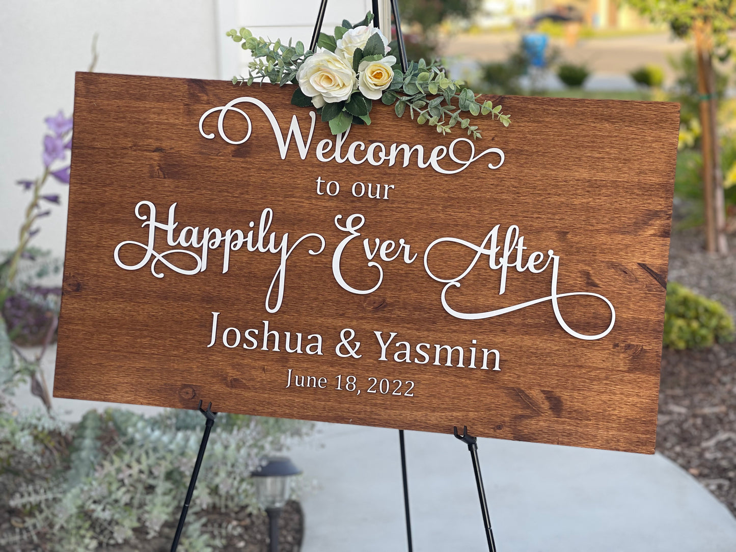 Welcome Wedding Sign