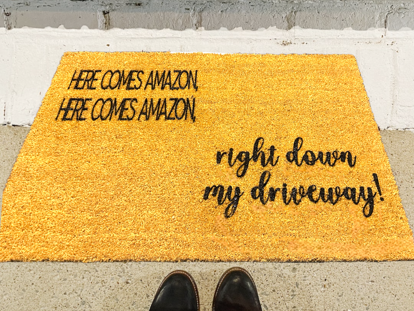 Custom Doormat - Coir 18” x 30” C