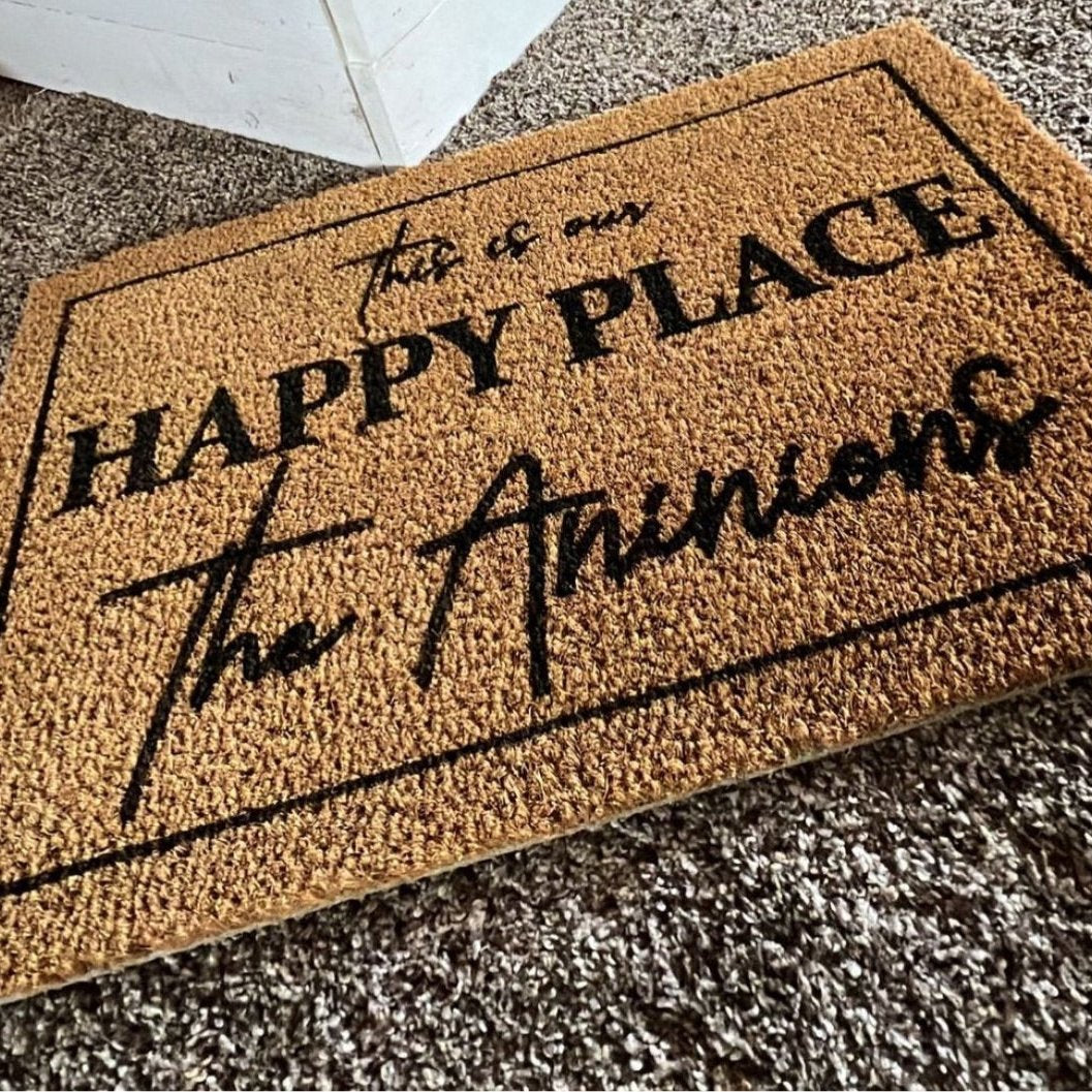 Custom Doormat - Coir 18” x 30” C
