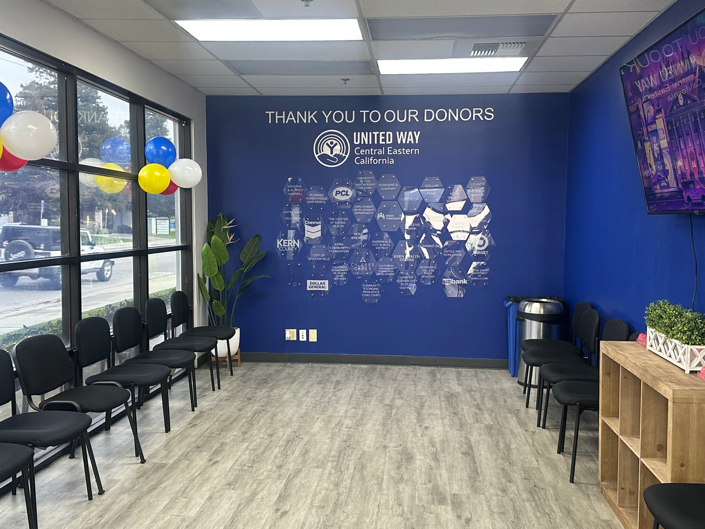 Custom Donor Recognition Wall – Design, Fabrication &amp; Installation
