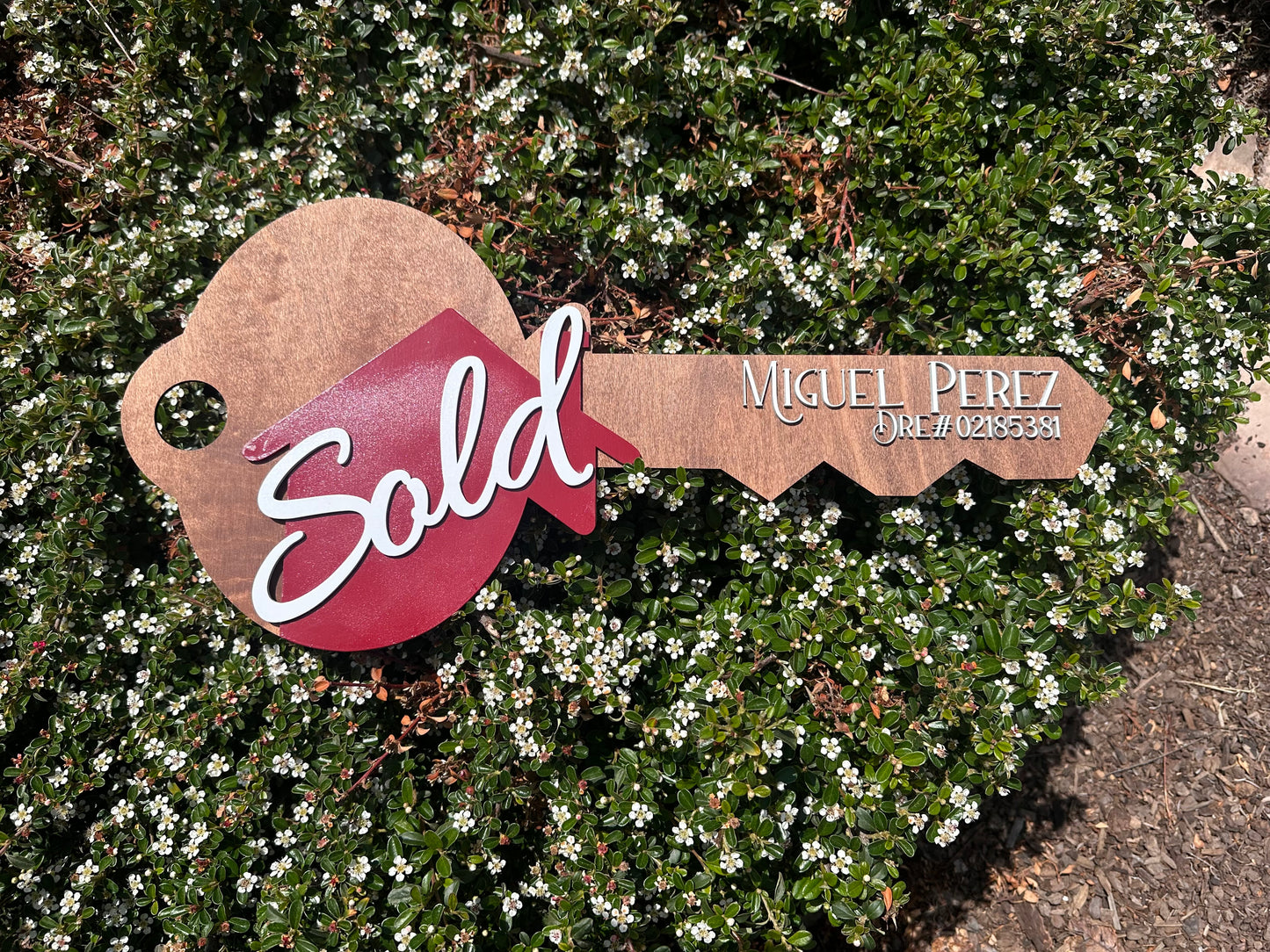 Custom Oversized Real Estate Closing Key - SOLD