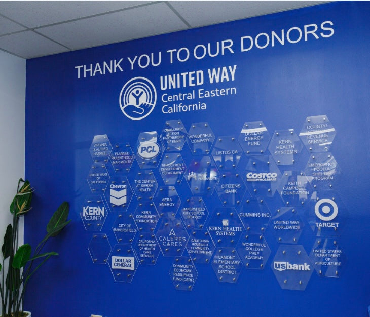 Custom Donor Recognition Wall – Design, Fabrication &amp; Installation