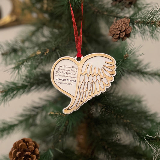 Memorial Angel Ornament